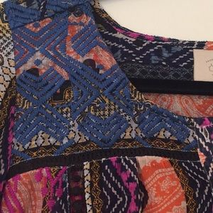 Anthropologie Tops - Anthropology semi-sheer blouse. Anthropologie Tops - Anthropology semi-sheer blouse.